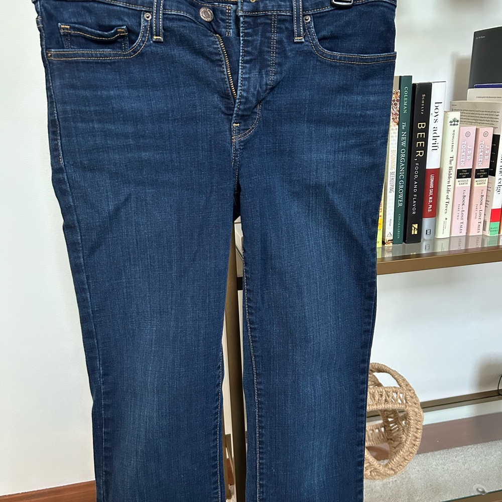 Levi's Women's Straight Leg Jeans - Dark Blue Wash